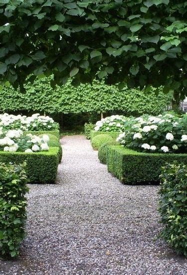 Hydrangeas Topiary And Boxwood In The Modern Country Garden Boxwood