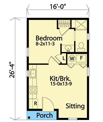 wide tiny house plan sl architectural designs house plans