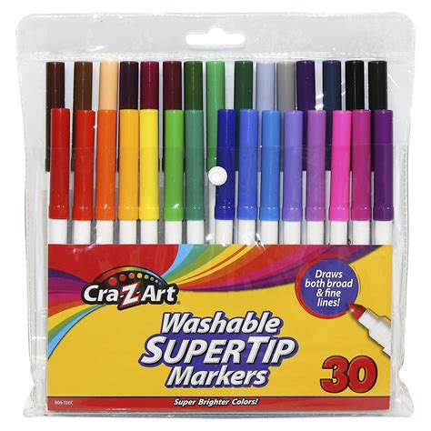 Cra Z Art Washable Super Tip Markers Count Walmart