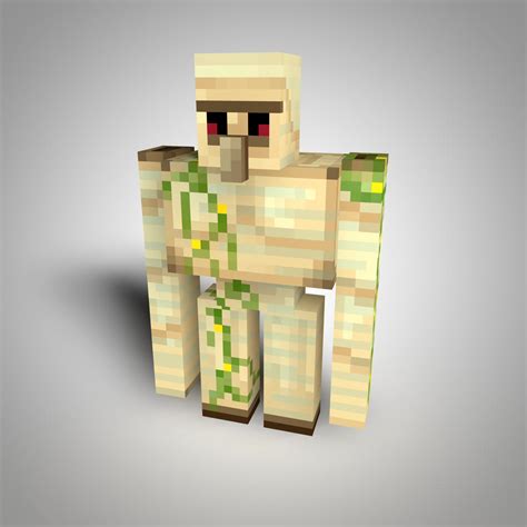 Minecraft Iron Golem Render by Danixoldier on DeviantArt
