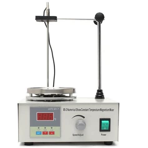 Lab Heating Dual Control Mixer Magnetic Stirrer Hot Plate Magnetic Stirrer No Noise LED