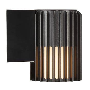 Nordlux Aludra Black Outdoor Wall Light 2118011003 UKES