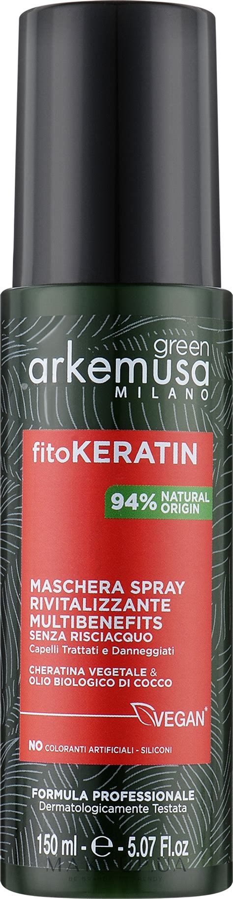 Arkemusa Green Fitokeratin Hair Mask Spray - Восстанавливающая маска ...