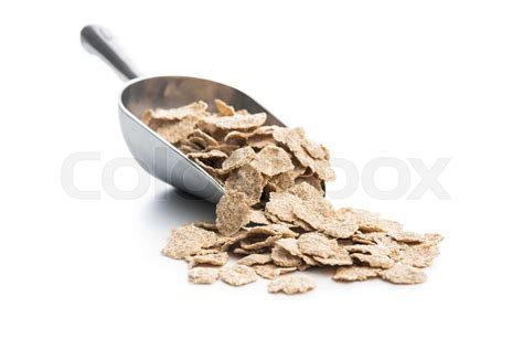 Whole Grain Cereal Flakes In Scoop Wholegrain Breakfast Cereals