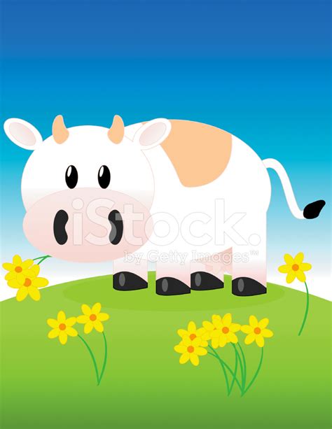 Cow Eating Flowers Stock Photo | Royalty-Free | FreeImages