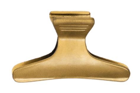 Free Gold Hair Clip Isolated On A Transparent Background 21356647 Png