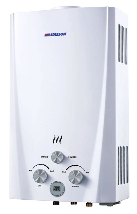 Газовый проточный водонагреватель Edisson F 20 D - купить с доставкой ...