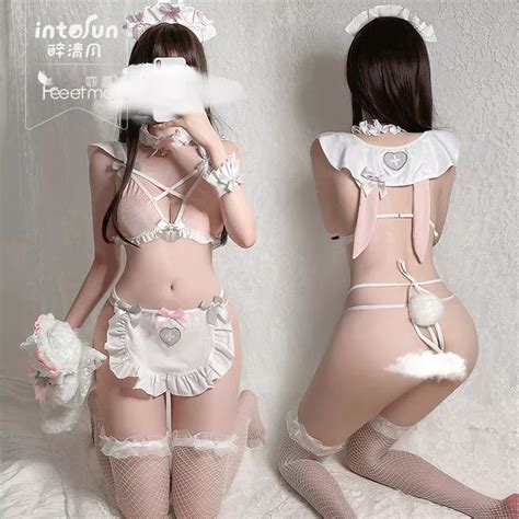 Jual Lingeries Sexy Bikini Cosplay Rabit Lingeries Jumbo Lingerie S Xxl Shopee Indonesia