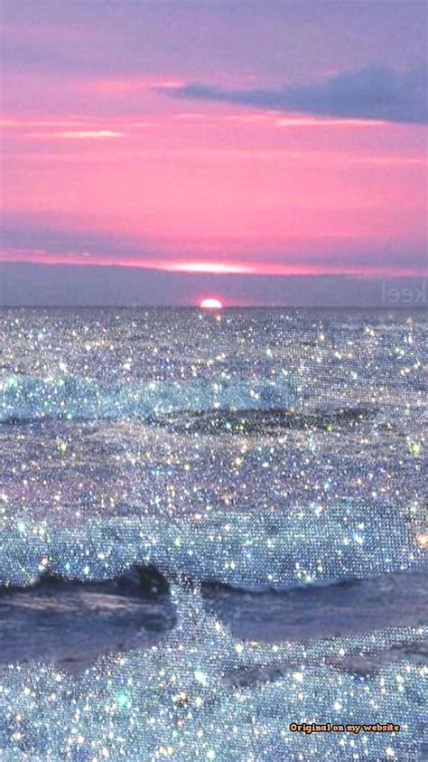 Aesthetic Glitter Ocean Novocom Top Aesthetics Glitter HD Phone