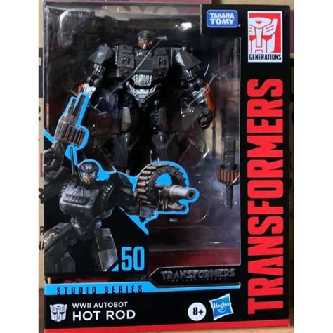 Jual Hasbro Transformers Studio Series Wwii Autobot Hot Rod Deluxe Clas Shopee Indonesia
