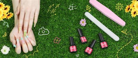 Amazon COSCELIA Gel Nail Polish Set 6 Colors Glitter White Black Nude Colors Nail Polish