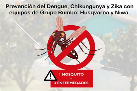 Husqvarna Y Niwa En La Prevenci N Del Dengue Chikungunya Y Zika