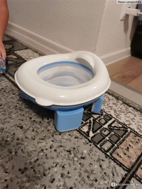 Горшок детский дорожный ST складной 3 в 1 с чехлом - «Удобный вариант ...