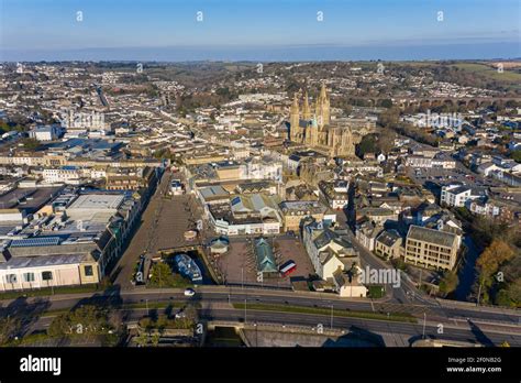 cornwall truro beach  res stock photography  images alamy