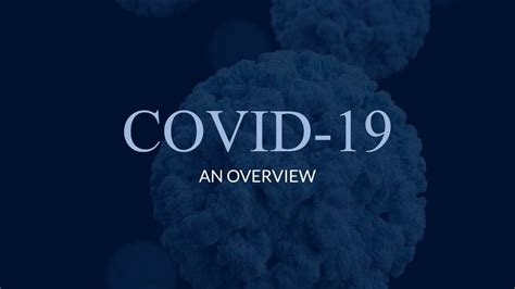 COVID 19 Presentation Template Visme