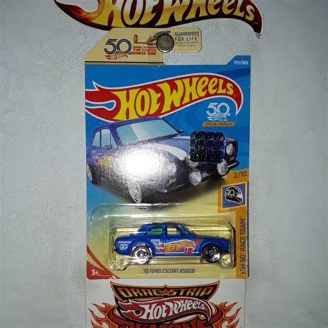 Jual Hot Wheels Ford Escort RS Factory Seal FS HW Th Race Team Blue Shopee Indonesia
