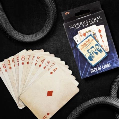 Supernatural Collectibles Supernatural Playing Cards Tv Series