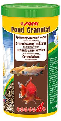 Корм для прудовых рыб Sera BIOGRANULAT 1л - купить с доставкой по ...