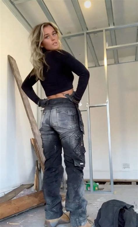 Hot Electrician Gets Marriage Proposals After Posing In Dusty Work Trousers Daily Star