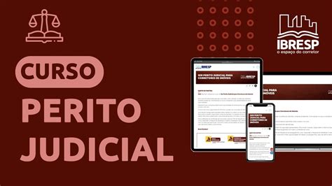 Curso Perito Judicial Para Corretores De Im Veis Ibresp Youtube