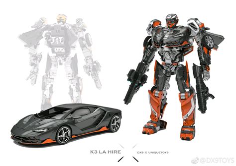 Dx X Uniquetoys K La Hire Color Prototype Images Masterpiece Scaled Hot Rod Transformers