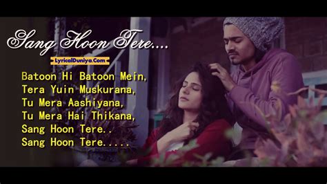 Bhuvan Bam Sang Hoon Tere Karaoke Youtube