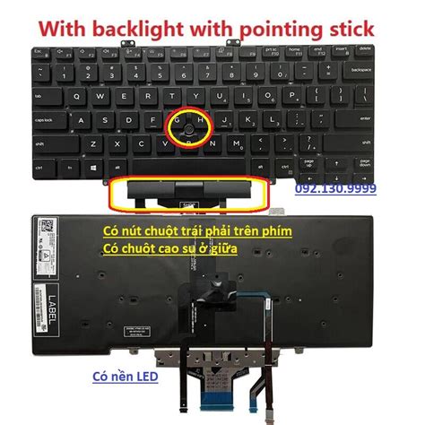 Bàn Phím Dell Latitude 3400 5400 5400 5401 5410 5411 7400 7410 Dòng Máy đời Mới Shopee Việt Nam