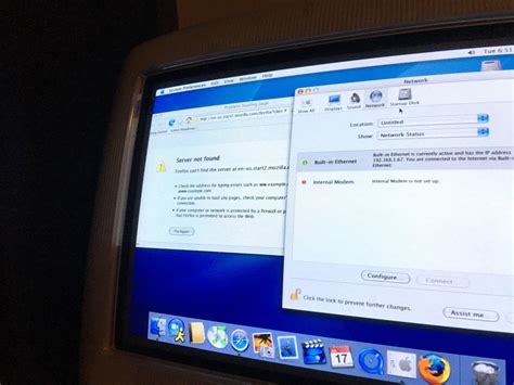 Imac G3 On Mac Os X 103 Says Its Connected To Ethernet But There Is