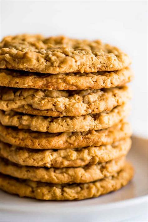 Easy Peanut Butter Oatmeal Cookies Baking Mischief