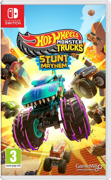 Hot Wheels Monster Trucks Stunt Mayhem Nintendo Switch Amazon Co Uk PC Video Games