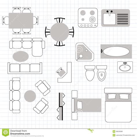 7 Floor Plan Furniture Vector Images Floor Plan With Furniture Floor