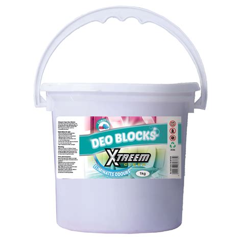 Xtreem Deo Blocks 1kg Bucket