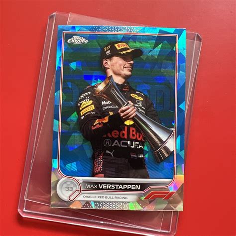 Topps Chrome Sapphire F Image Variation Max Verstappen Ebay