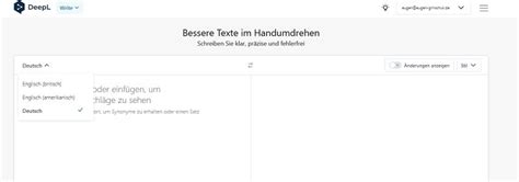 DeepL Write Kostenloser Und Guter KI Schreibassistent
