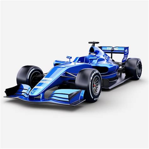 Carro De Corrida Azul - Um carro de corrida azul com um desenho preto na frente | imagem ...