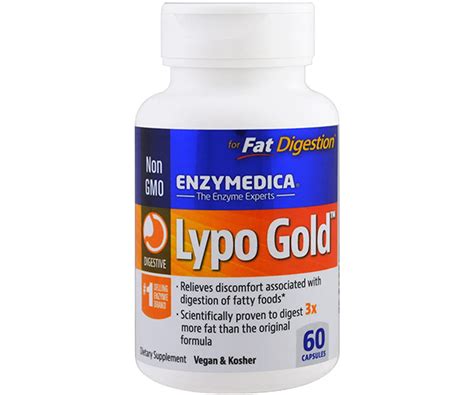 Купить Ферменты для переваривания жиров Enzymedica (Lypo Gold) в Киеве ...