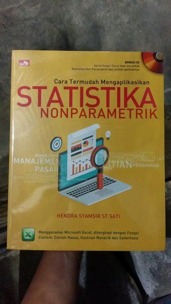 Jual Buku Cara Termudah Mengaplikasikan Statistika Nonparametrik Di