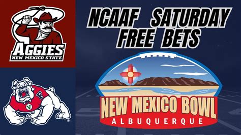 New Mexico State Vs Fresno State Saturday 12 16 23 Ncaaf Picks And