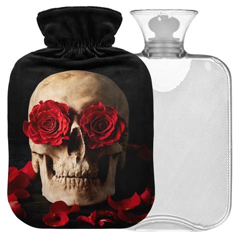 Shop Naanle Fantasy Skull Roses L Hot Water Bottle Heat Cold Therapy For Pain Relief Buy