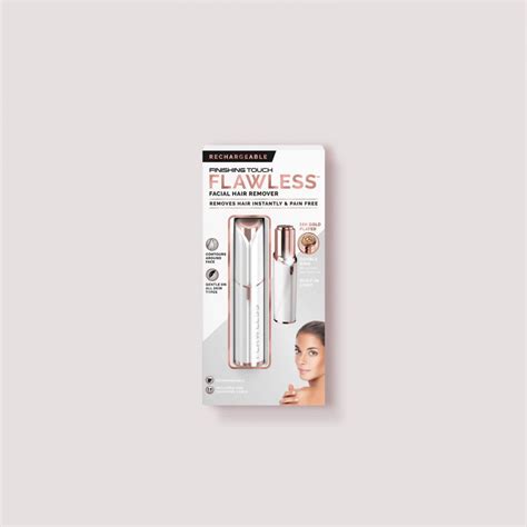 Buy Finishing Touch Flawless™ Rechargeable Facial Hair Remover White