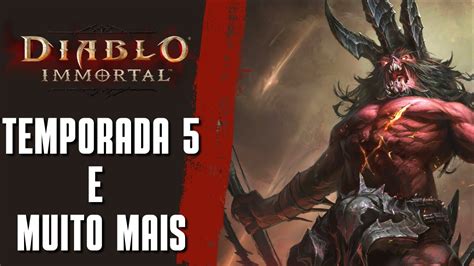 Super Update Temporada Nova Masmorra E Muito Mais Diablo