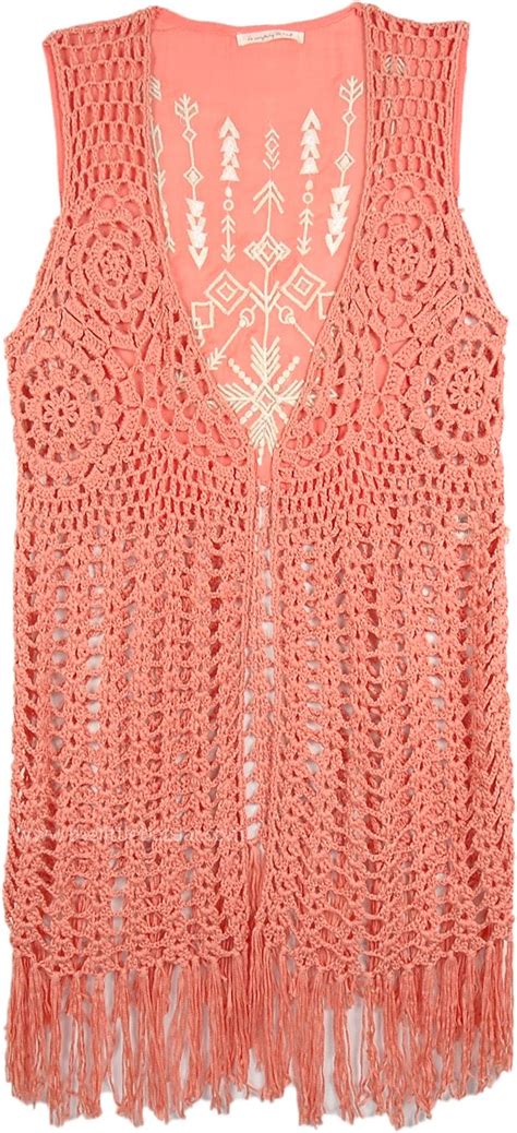 Free Crochet Boho Vest Pattern