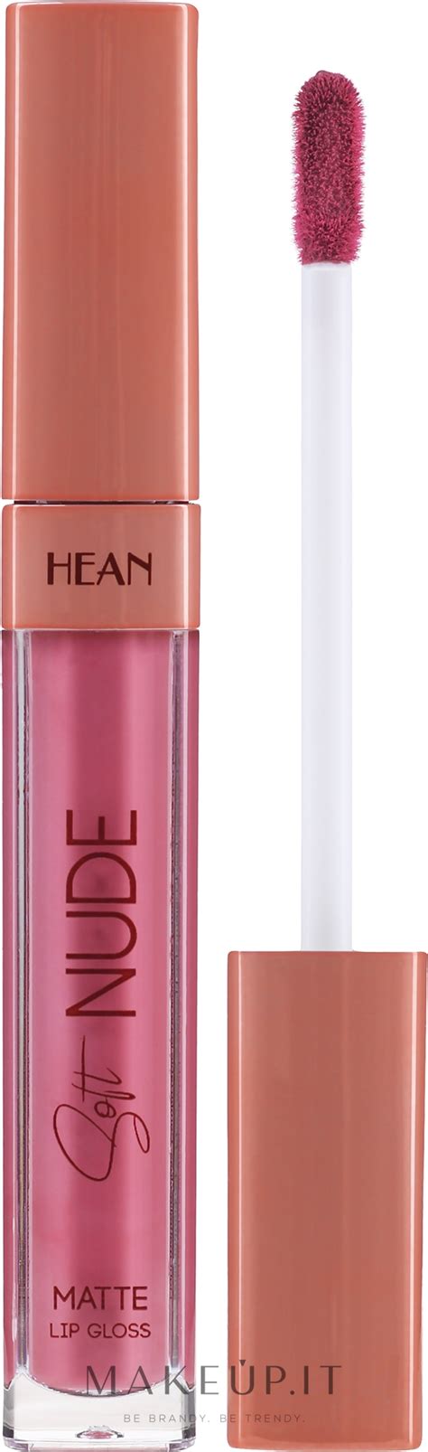 Hean Soft Nude Matte Lip Gloss Lucidalabbra Opaco Makeup It