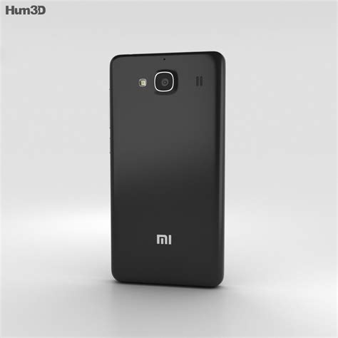 Xiaomi Redmi 2 Black 3D model - Hum3D