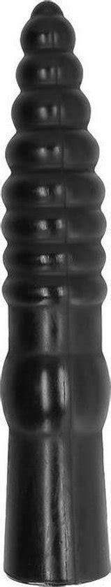 All Black Grote Zwarte Dildo 34 Cm Bol