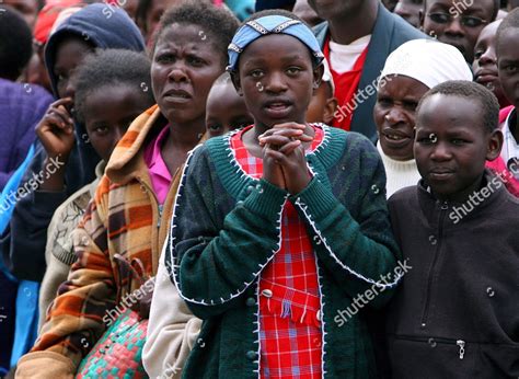Refugees Killings Kenyas Rift Valley Province Editorial Stock Photo