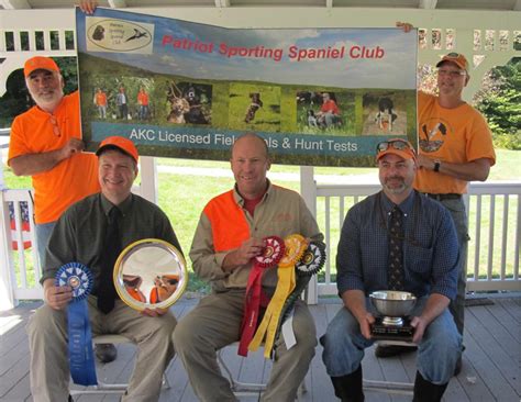 Club Activities Patriot Sporting Spaniel Club