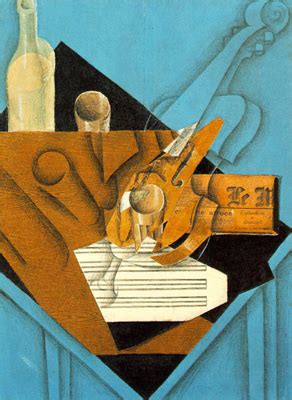 Riproduzione Tabella Musicale Di Juan Gris