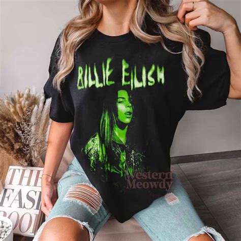 Billie Eilish 90s Bootleg 2d Western Meowdy