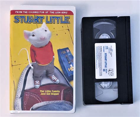 Stuart Little Family Movie VHS Tape Clamshell Cover Columbia Tristar ...